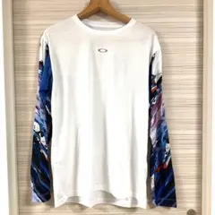 新品/OAKLEYロンT 長袖Tシャツ 長袖 ロングスリーブ カットソー 3XLのサムネイル