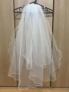 ホワイトチュールウェディングベール