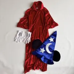 Disney ディズニー　M ファンタジア　コスプレ　マジシャンコスチューム