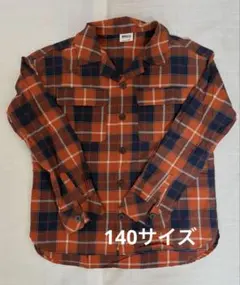 BREEZE チェックシャツ140サイズ