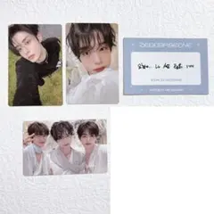 ZB1 BLUE PARADISE 封入 トレカ セット ジウン