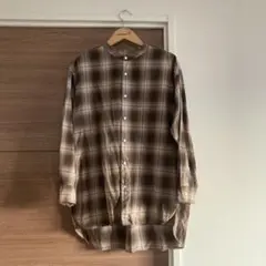 アーバンリサーチドアーズ　FORK&SPOON　コットンウールチェックシャツ