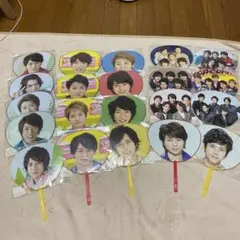 嵐 ミニうちわ まとめ売り 未開封 21枚