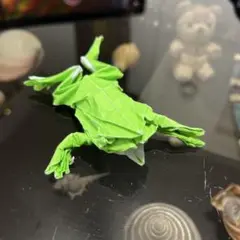 折り紙 カエル ハンドメイド