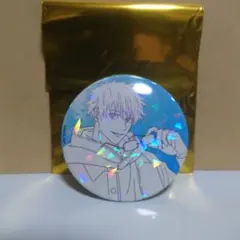 呪術廻戦 マルキューブ ホロ缶バッジ 五条悟 ②