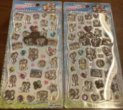 【国内正規品】カミオジャパンラブ友ズッ友　ジュエルプチドロップシール　2個セット