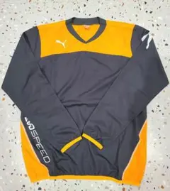 PUMA ピステ ウィンドブレーカー グレー/オレンジ