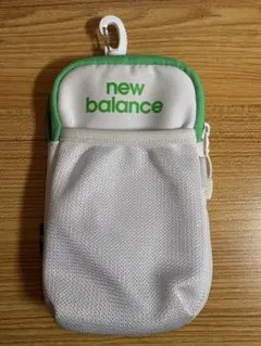 new balance golf ポーチ ホワイト/グリーンのサムネイル