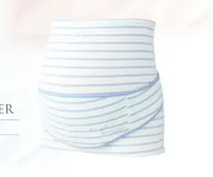 犬印本舗 妊婦帯 腹巻+補助ベルト セット ふわふわ パイル　サイズＬ