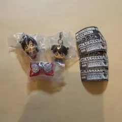 名探偵コナン めじるしアクセサリー3 工藤新一毛利蘭 蝶ネクタイ型変声機　セット