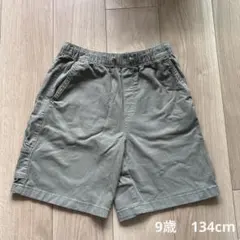 ZARA ハーフパンツ　カーキ　134cm