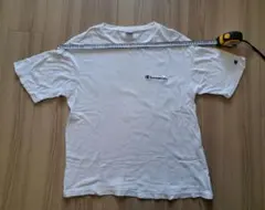 【Champion】チャンピオン 半袖白Tシャツ バック ビッグロゴ