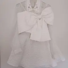 最終値下げ】Ank Rouge アンクルージュ ギンガムメイド浴衣ドレス