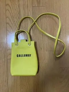 【新品未使用】Callaway キャロウェイ　バック　 ミニショルダー　ポーチのサムネイル