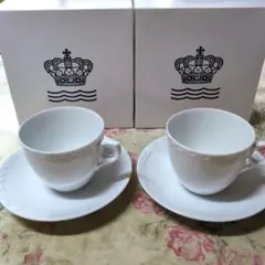 未使用 ロイヤルコペンハーゲン カップ&小皿ペア 箱入 送料込み260606 