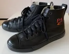 ポールスミス ハイカットスニーカー UK8 26.5cm ブラック