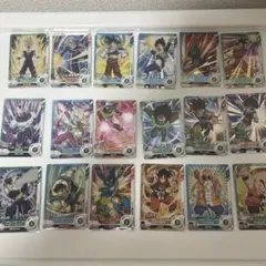 ドラゴンボール トレーディングカード 18枚Rセット SDV3