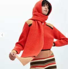 UNIQLO MARNI ユニクロ マルニ コラボ ニット マフラー バラクラバのサムネイル