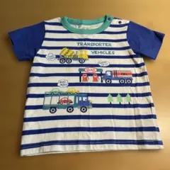 マザウェイズ　車　半袖Tシャツ　夏物　男の子　97㎝のサムネイル