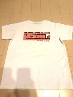 Legit バスケウエア Tシャツ YL ホワイト オレンジ ネオン