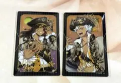ツイステ トレーディングメタルクリアカード 箔押し レア レオナ ジャック