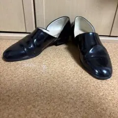 美品⭐︎HARUTASpock 黒 レザー ローファー