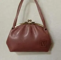 ミニバック ピンク がま口