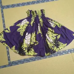 パウスカート　紫　葉柄　美品