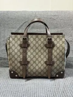 シックス様専用品 GUCCI ボストンバッグ 449167 レザー - メルカリ