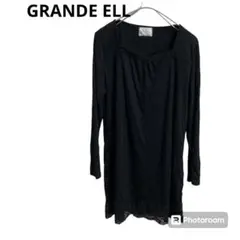 GRANDE ELL  チュニック　ワンピース　レース　長袖