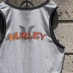 ~00's HURLEY グラデーションビッグロゴ 古着 ノースリーブシャツのサムネイル