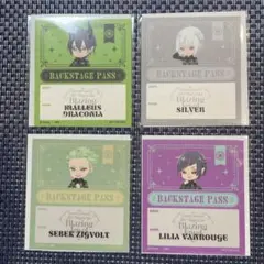 バックステージパス風ステッカー ディアソムニア