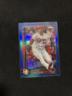 床田寛樹 広島東洋カープ Topps Chrome 150シリ ブルー
