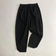 Babaghuri ババグーリ バルーン パンツ ウール ワイドパンツ 黒 M