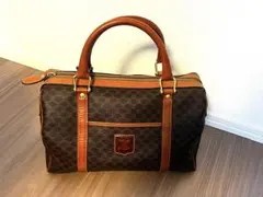 【美品】セリーヌ トリオンフ ロゴ マカダム柄 大容量 ボストンバッグ 南京錠 2025年最新】CELINE レディース ボストンバッグ・旅行用バッグの