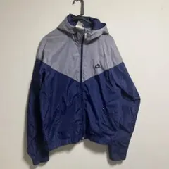 ナイキ　Nike ナイロンジャケット 90s 銀タグ　フード付き