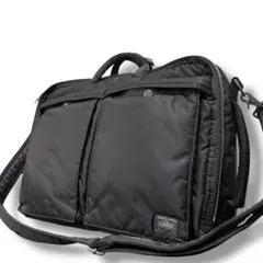 極美品✨ ポーター タンカー 3way ビジネスバッグリュック 2層 ブラック