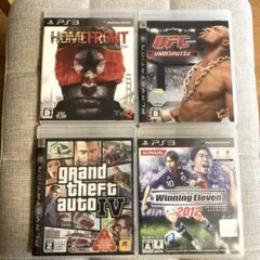 PS3 ソフト まとめ ワールドサッカー ウイニングイレブン 2012etc..