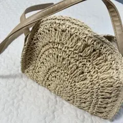 カゴデザインショルダーバッグ