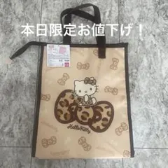 本日限定お値下げ！ハローキティ　ヒョウ柄保冷保温バッグのサムネイル