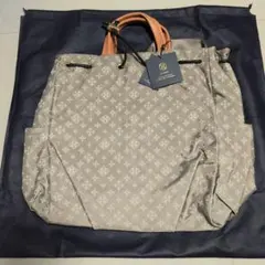 russet　2wayバッグ　グレー&ピンク