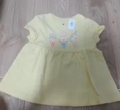 GAP babyGAP 新品 Tシャツ ベビー服 イエロー 黄色