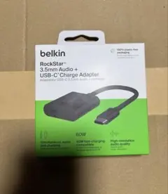 Belkin RockStar 3.5mmAudio+USBーC Adapter