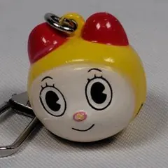 [レトロ]ドラミちゃん 鈴 キーホルダー ドラえもん 当時物 キャラクターグッズ