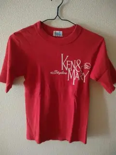 Ken & Mary Skyline Tシャツ レッド1970年代