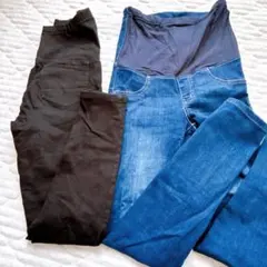 UNIQLO マタニティパンツ 2色セット