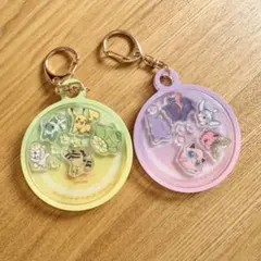 ポケモン　ポケットモンスター　シャカシャカキーホルダー　ピカチュウ　ニャオハ