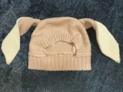 うさみみ　ニット帽　ウサ耳　うさ耳　うさぎ　ピンク