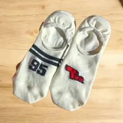 ★早い者勝ち★くるぶしスニーカーアンクルソックス2足セット◆ライン白