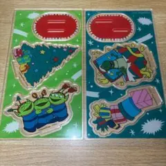 トイストーリー クリスマス ダイソー アクリルスタンド 2個セット